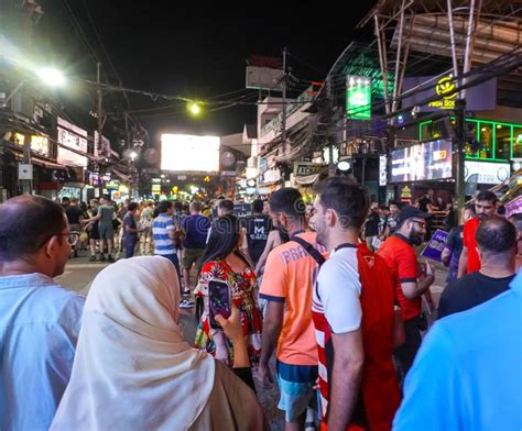 Thailand, Phuket - November 18, 2023: Bangla Road on Phuket in Thailand ...