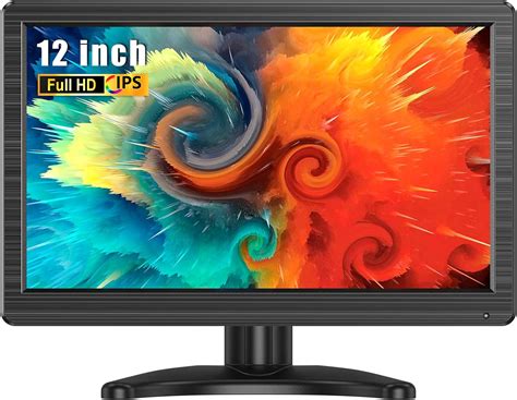 Amazon.com: Eyoyo 12 Inch Small HDMI Monitor, Mini Monitor IPS Display, HD Video Monitors Screen ...