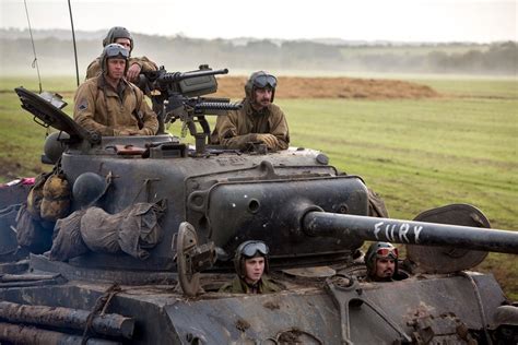 Interior WW2 Tank set for Fury Movie | Dick George Creatives