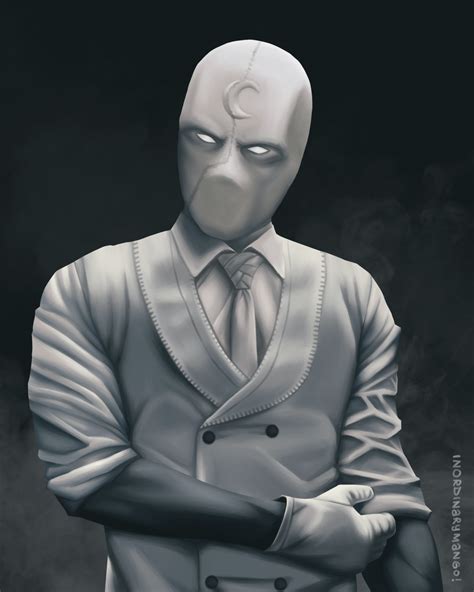 Mr. Knight/Moon Knight Fan Art by inordinarymango on instagram : r ...