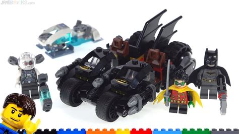 LEGO Batman Mr. Freeze Batcycle Battle review! 76118 - YouTube