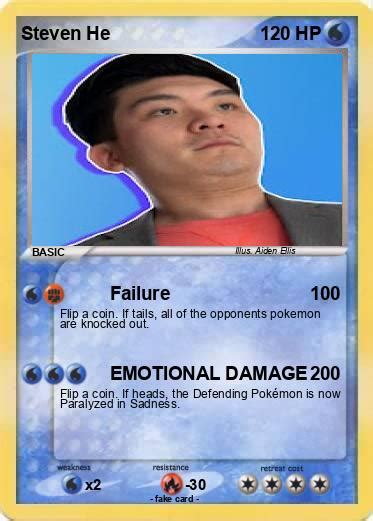 Pokémon Steven He 42 42 - Failure - My Pokemon Card