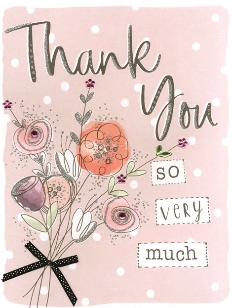 Thank You So Very Much Gigantic Greeting Card A4 Sized Cards | Cards