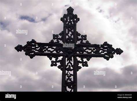 Cross, Ulvik Church, Norway, Norwegian Fjords, Scandinavia, Europe ...