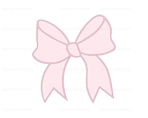 Coquette Bow SVG, Ribbon Bow SVG, Pink Coquette Bow SVG, Doodle ...