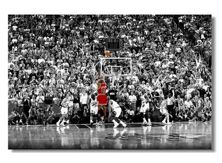 Michael Jordan Last Shot Wallpaper Hd