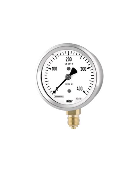 Standard pressure gauges (data sheet 6212) | ARMANO Messtechnik GmbH