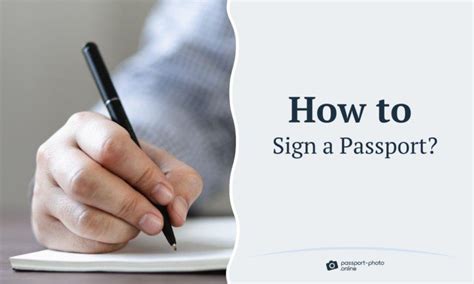 Passport Signature: Everything You Need To Know About Signing Your U.S.