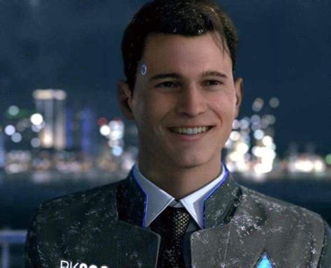 I luv that smile | Detroit become human connor, Detroit become human, Detroit being human