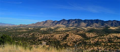 Elevation of Huachuca Mountains, Arizona, USA - Topographic Map - Altitude Map