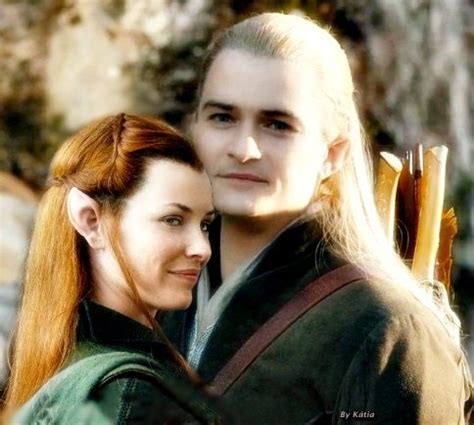 Legolas & Tauriel, edição by Kátia, It's a lot of love He really loves her, and she loves him ...