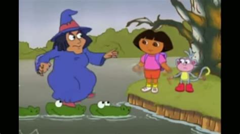 Dora the explorer Saves the Prince - Their goes the witch - YouTube