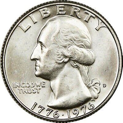 1976 D 25¢ Bicentennial Quarter - GEM BU !! | eBay