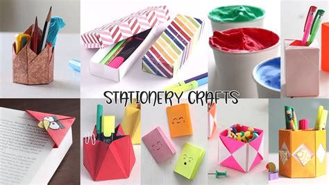 10 Back To School Stationery Crafts | DIY Back to School - Crafts Road