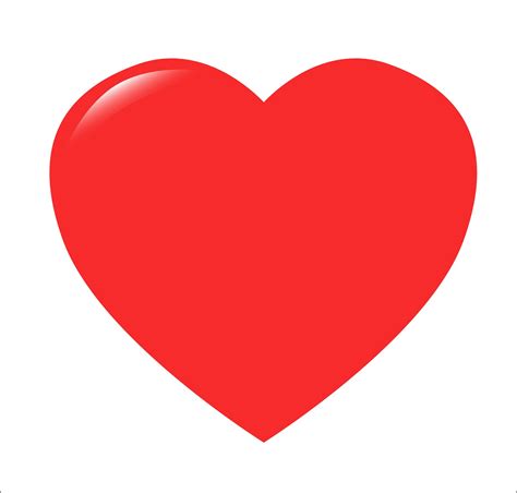 Pic Of Red Heart - ClipArt Best