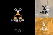 Barber shop logo - A letter logo | Branding & Logo Templates ~ Creative Market