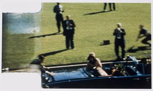 [Frame 313 of 8mm home movie of assassination of John F. Kennedy ...