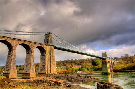 Menai Suspension Bridge | Before the bridge was completed in… | Flickr