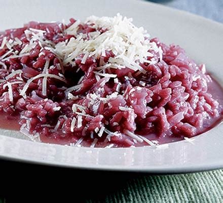 Red wine risotto recipe | BBC Good Food