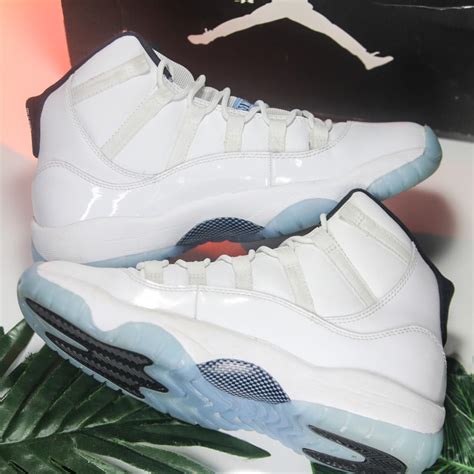 Name: Jordan 11 Baby Blue White size 6y/7.5W/38.5EU... - Depop