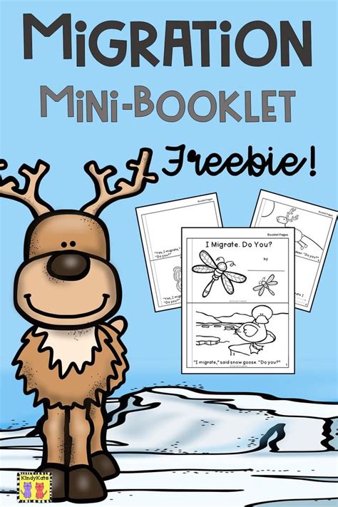 Migration Mini-Booklet FREEBIE! | Mini booklet, Early childhood teacher, Preschool resources