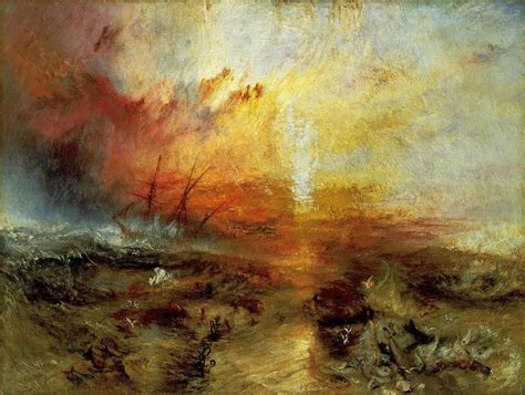 Navio Negreiro: Uma Denúncia à Escravidão de William Turner | Tela para Quadro na Santhatela ...