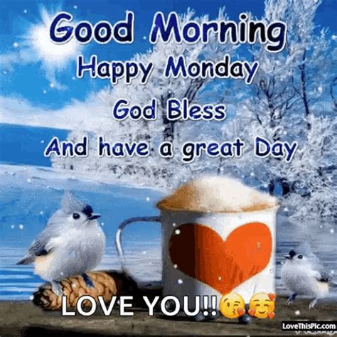 Good Morning Happy Monday GIF - Good Morning Happy Monday God Bless - Discover & Share GIFs ...