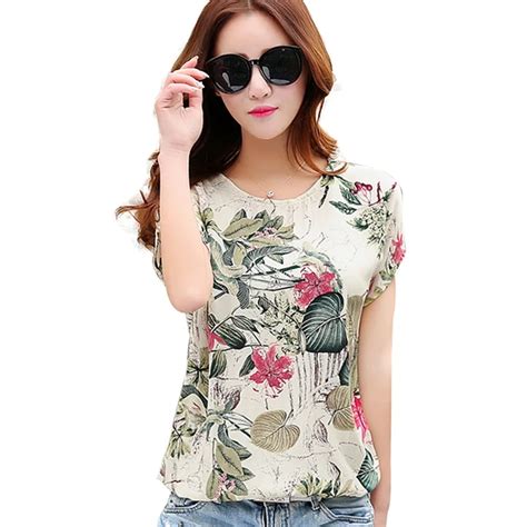 Women Summer Style T shirt Casual Tee Shirt Femme Ladies Top Tee Cotton ...