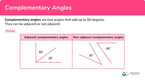 Complementary Angles - Math Steps, Examples & Questions