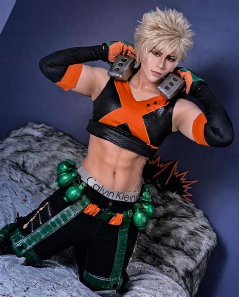 AKrCos on Instagram: “Pro-Hero Bakugou would make an A+ billboard model 🤔💥 — - Both Full Bakugou ...