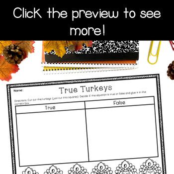 Thanksgiving Turkey Math Games ~ 1st Grade by Foreman Fun | TpT