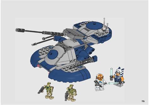 View LEGO® instruction 75283 Armored Assault Tank (AAT) - LEGO instructions and catalogs library