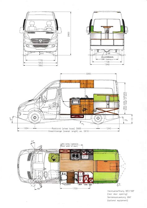 How to design a camper van layout - Uk Vanlife