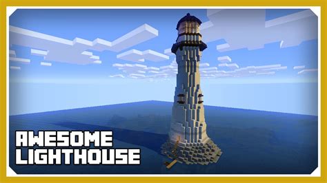 Minecraft: How To Build A Lighthouse Tutorial (Survival Minecraft Build ) - YouTube