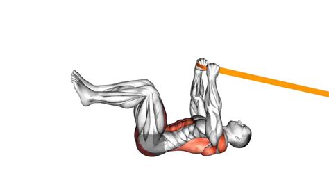 Resistance Band Upper Body Dead Bug - Video Guide | Lyfta