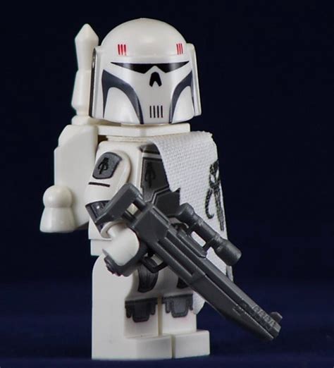 Mandalorian Executioner White Custom Printed & Inspired Lego Star Wars – Atlanta Brick Co