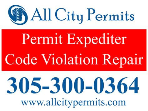 City of Miami Beach Building Department - Permit Expediter 305-300-0364