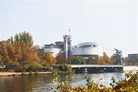 European Court of Human Rights Building Stock Photo - Image of greece ...