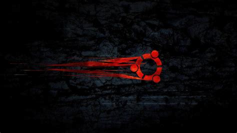 Ubuntu Logo Background 4K #2570g Wallpaper PC Desktop