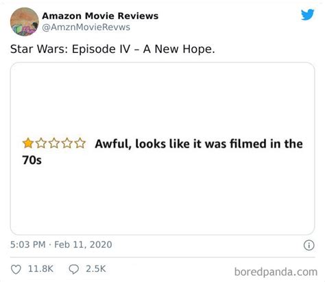 This Twitter Account Collects The Most Hilarious Amazon Movie Reviews ...