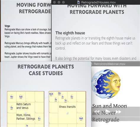 Retrograde planets - Vedic Astrology Horoscopes Charts Hindu Astrology