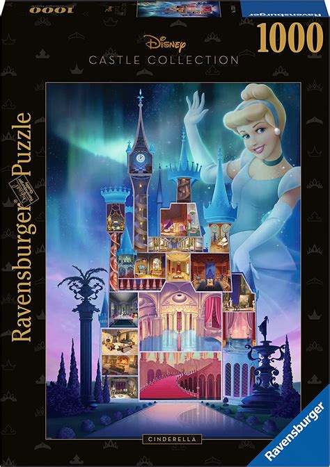 Disney cinderella castle puzzle by ravensburger plandetransformacion ...