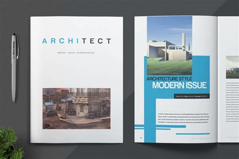 Architecture Magazine Template - ksioks