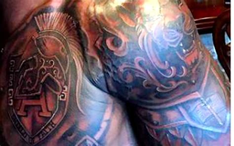 LOOK: Adrian Peterson shows off new 'Armor of God' tattoo - CBSSports.com