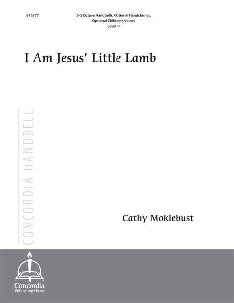 I Am Jesus' Little Lamb - Concordia Publishing House