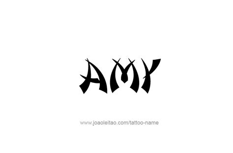 Amy Name Tattoo Designs