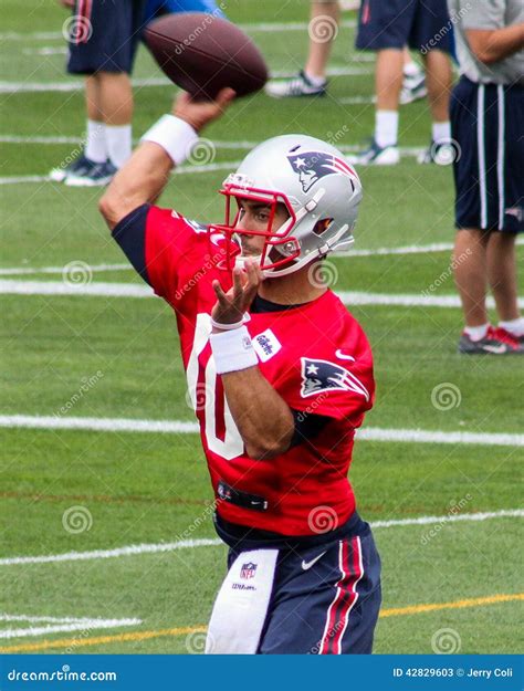 Jimmy Garoppolo New England Patriots Editorial Stock Photo - Image of ...