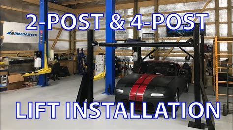 Installing Car Lifts - YouTube