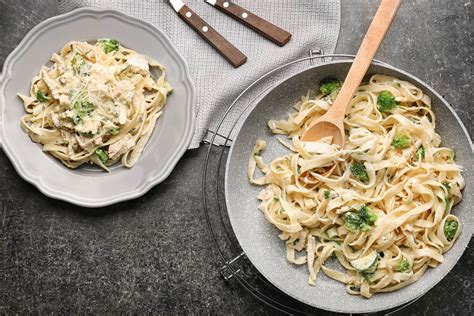 Creamy Chicken and Broccoli Pasta - Slender Kitchen