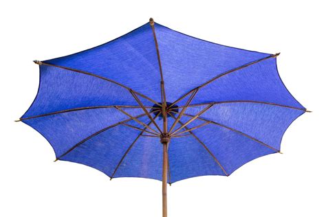 blue umbrella isolated on white with clipping path 11896749 Stock Photo at Vecteezy